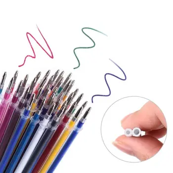 100 Spalvoti Žymekliai Gelio Rašikliai Neon Blizgučiai Metallic Pastelinių Shuttle Pen Doodling Piešimo Meno Žymeklis Spalvos Jokių Dublikatų