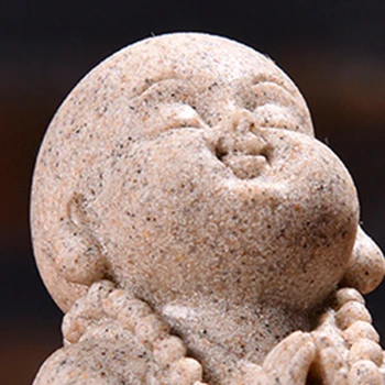 1Pc Maitrėjos Budos Dizainas, Skulptūra, Statula Dervos Miniatiūrinės Statulėlės Namų Dekoro Ornamentą Dovana