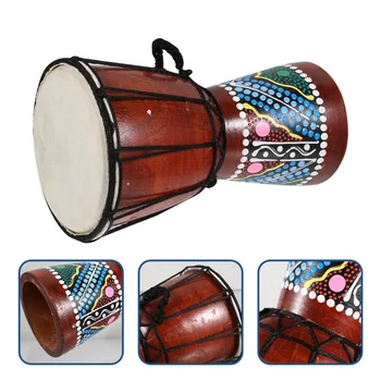 Vaikai Vertus Būgno Mediniai Būgnų Muzikos Instrumentas Vaikams Afrikos Djembe Būgnų