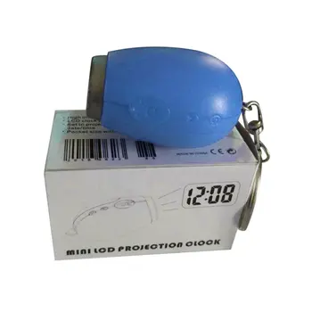 Mini Skaitmeninės Projekcijos Laikrodis Portable LED Laikrodis Sienų Lubų Laiko Projekcija Žiūrėti Magic Naktį Šviesos Elektroninis Laikrodis