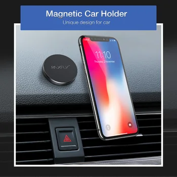 RAXFLY 2vnt Universalus Mini Magnetinio Automobilinis Telefono Laikiklis Magnetas Stovi Lipdukas Telefono Automobilių Sienos, Virtuvės Magnetas Kalno Lipdukas