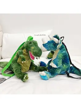 Creative 3D Dinozaurai Vaikų Kuprinės Gyvūnų Animacinių filmų Vaikams Keliauti Mokyklos Maišą Berniukų, Mergaičių