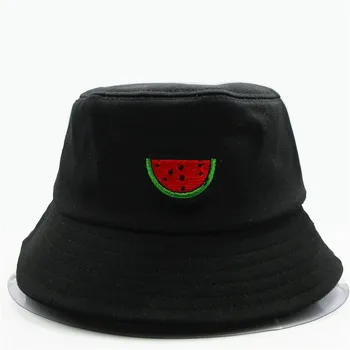 2020 m. naujas stiliaus Raudona arbūzas siuvinėjimo Kibiro Kepurę Žvejys Skrybėlę lauko kelionių skrybėlė nuo Saulės Bžūp Kepurės vyrams ir Moterims 130