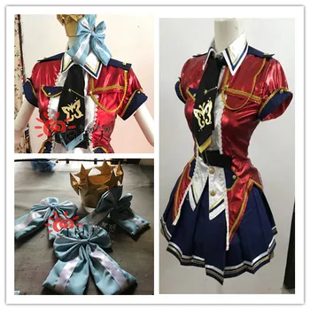 MLN. GYVENTI! MLN. GYVENTI! TEATRO DIENŲ Shiraishi Tsumugi cosplay kostiumas