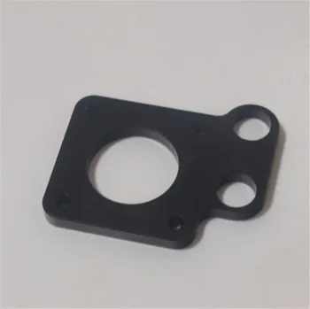 Reprap Prusa CNC juodos spalvos metalo, Y-variklio laikiklis plokštelė Tvirtesnes RepRap Prusa i3 Aliuminio y-variklio tvirtinimas NEMA 17 stepp