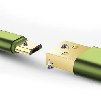 Micro USB Laidas, Greito Įkrovimo Kabelis Adapteris 5V 2A Duomenų Sinchronizavimas, 