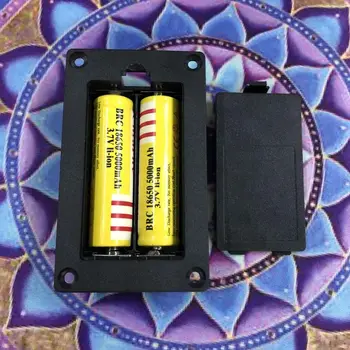 2x 18650 Li-ion Baterija Atveju Turėtojas Cell Baterijos Laikymo Dėžutė, Bako Plastmasės PASIDARYK pats Priedai