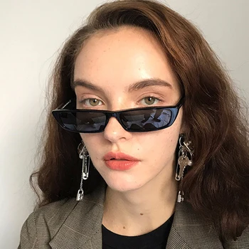 2020 Naujas mados dizaino moteriški akiniai nuo saulės flat top akinius klasikinis kvadrato rėmo atspalvių vintage red akiniai Moterų ins Populiarus