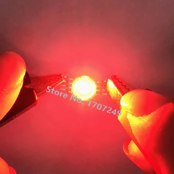 20Pcs/daug RGBWW (Raudona +Žalia+Mėlyna+Šiltai Balta) 4in1 4*1W 4W LED Lemputė Spinduolis Diodai Už Scenos Apšvietimas LED Lustas