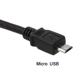 Micro USB Moterų ir Vyrų Duomenų Sinchronizavimo Kabelis-prailgintojas Laidą 