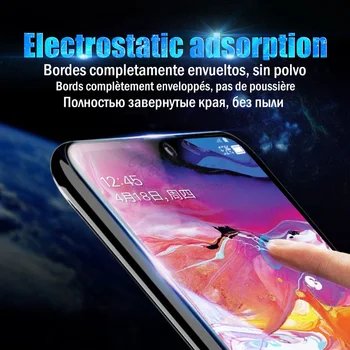 3Pcs 100D Minkštas Hidrogelio Plėvelės Samsung Galaxy A70 A50 A30 A20 A10 A40 Visą Ekraną Padengti Raštas 70 50 30 20 10 (Ne Stiklo)