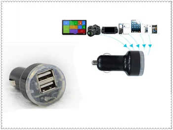 12V automobilinis universalus GPS mobilųjį telefoną, MP3, USB kroviklis daugiafunkcį už Kia Multi-S Amanti Opirus eco Pro-cee-d KOUP