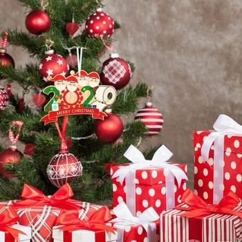Naujausias 2020 Asmeninę Išgyveno Šeimos Apdailos Kalėdų Eglutės Ornamentu Karantine 