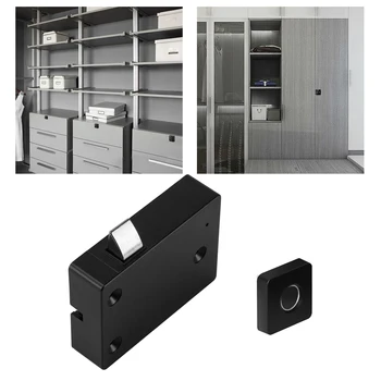Stalčių Protingas Elektroninis Užraktas,Kabineto Smart Lock,Durų USB Saugumo stelažai pirštų Atspaudų Spynos,Skaitmeninis Durų Užraktas