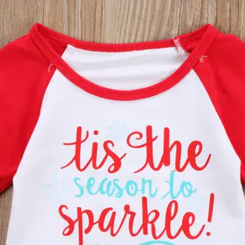 2017 Kūdikių Drabužiai Bamblys Kūdikių Mergaičių vatos Pagaliukai Raudona, T-marškinėliai, Kelnės Gėlių Antblauzdžiai Drabužių Komplektus Kūdikių Nustatytas 0-24M