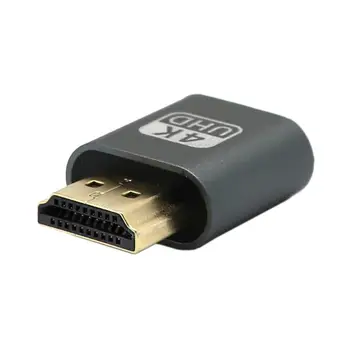 HDMI Suderinamus Manekeno Plug Virtualus Ekranas Emuliatorius Adapteris DDC Edid Paramos 1920x1080P Vaizdo Kortelė BTC Kasybos Miner