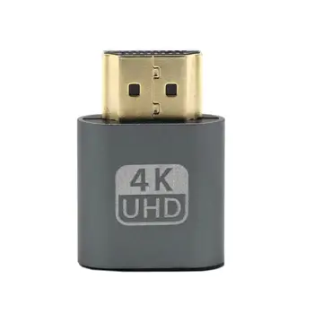 HDMI Suderinamus Manekeno Plug Virtualus Ekranas Emuliatorius Adapteris DDC Edid Paramos 1920x1080P Vaizdo Kortelė BTC Kasybos Miner