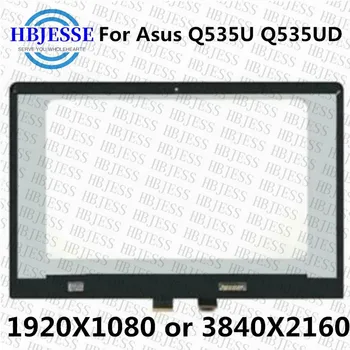 N156HCE-EN1 B156ZAN03.1 FHD UHD LCD Jutiklinis Ekranas skaitmeninis keitiklis Asamblėjos pakeisti Asus Q535U Q535UD Q535UD-BI7T11 nešiojamas kompiuteris