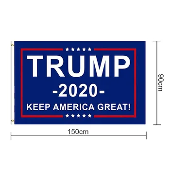 2020 perrinkti Donald Trump Vėliava Prezidentas JAV Dvipusis Spausdinti Donald Trump Vėliava Nuolat Amerikoje Didžiosios 9 Stilių 150x90cm