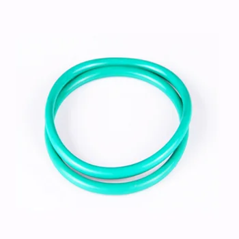 30pcs 1mm vielos skersmuo žalia fluoro guma, žiedas atsparus vandeniui izoliacijos juosta išorinis skersmuo 20mm~26mm