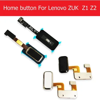 Originalus Home Mygtuką Flex Kabelis Lenovo ZUK Z1 Z1221 Meniu Grįžti klaviatūra Lenovo ZUK Z2 pirštų Atspaudų Jutiklis Flex Juostelės