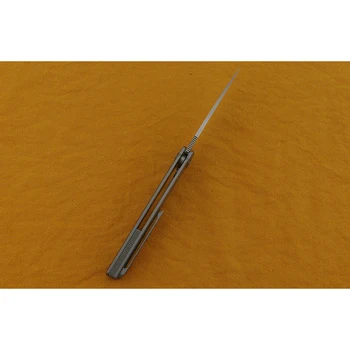 Lauko aštrių MS3 rutulinių guolių sistema M390 peiliukų titano lydinio rankena taktinis išgyvenimo savigynai, medžioklės įrankis, sulankstomas peilis