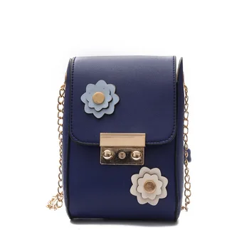 030918 naujų karšto moterų rankinės, moteriškos gėlių flap bag lady mažos telefono krepšys
