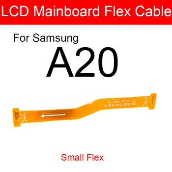 Pagrindinė plokštė Main Board Flex Kabelis Samsung Galaxy A10 A20 A30 A305F A50 A40S A40 A60 LCD Mainboard Flex Kabelis Pakeitimo