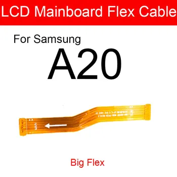 Pagrindinė plokštė Main Board Flex Kabelis Samsung Galaxy A10 A20 A30 A305F A50 A40S A40 A60 LCD Mainboard Flex Kabelis Pakeitimo