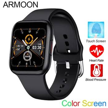 ARMOON QY01 1.54 colių Smart Watch Vyrai Moterys Touch Spalvotas Ekranas Fitness Tracker Širdies ritmas, Kraujo Spaudimas Juosta Sporto Smartwatch