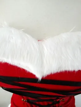 Moterys Seksualios Kalėdų Šventė Cosplay Tvarstis Kostiumai Moterų erotika apatinis trikotažas Helovinas Vienodą Vaidmenį vaidina Kalėdų senelis 2018