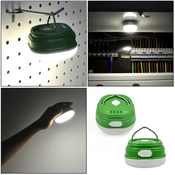 Nešiojamas Įkraunamas LED Kempingo Žibintas Šviesos Super Šviesus 2.5 W LED Palapinė Lempos šviesos srautą galima reguliuoti ir Blykstės, Apšvietimo Režimai 1900mAh