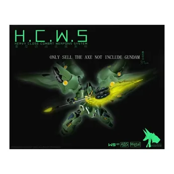 H. C. W. S KIRVIS už Bandai HG RG 1/144 U. C MS Zaku Gundam modelis suderinamas Vienaragis Zaku Kamper Modelis