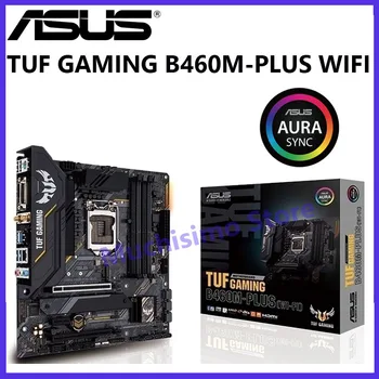 Pagrindinėse plokštėse Asus TUF ŽAIDIMŲ B460M-PLIUS WIFI Mainboard LGA 1200 10-osios kartos Core/Pentium/Celeron DDR4 M. 2 VNT Micro ATX Naujas