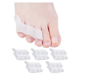 Pinky Kojų Separatorius & ištiesinimo priemonės, Atnaujinamos Siuvėjų Guz Pagalvėlės, Gelis Kojų Separatoriai Pinky Tne 5 Poros