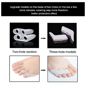 Pinky Kojų Separatorius & ištiesinimo priemonės, Atnaujinamos Siuvėjų Guz Pagalvėlės, Gelis Kojų Separatoriai Pinky Tne 5 Poros
