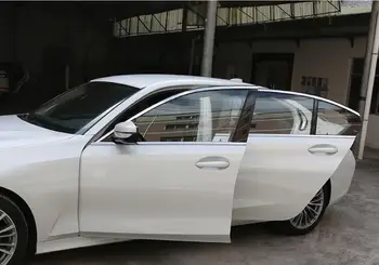 10VNT Nerūdijančio Langą Liejimo, Juostų Apdaila Komplektas BMW 3 Serijos G20 G28 2020 m.