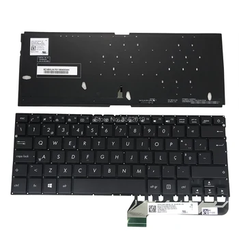 OVY PO Apšvietimu ir klaviatūros ASUS ZenBook UX430 UA UX430UAR UX430UQ portugalijos juoda Pakeisti klaviatūras 0KNB0 2627PO00 Naujas