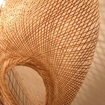 Kinijos kūrybos Rankų darbo bambuko Šviestuvai Pietryčių Azijos kambarį lempos paprastos asmenybės tyrimas kambarys Bambuko Lempos