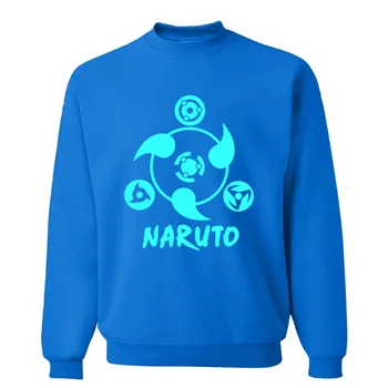 Uzumaki Naruto hoodies vyrų Anime noctilucous spausdinti mados palaidinės 2019 m. vyras atsitiktinis vilnos megztinių kultūrizmo sportiniai kostiumai