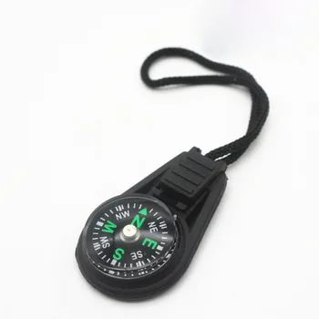 1PC Nešiojamas Mini Kompasas Išlikimo Praktiškai Guider su Keychain Lauko Kempingas, Žygiai Šiaurės Navigacijos Medžioklė