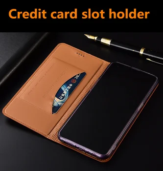 Krokodilas grūdų originali odinis telefono dėklas kortelė kišenėje Xiaomi Mi MAX 3/Xiaomi Mi MAX 2 telefono maišelis magnetinis dėklas padengti atveju