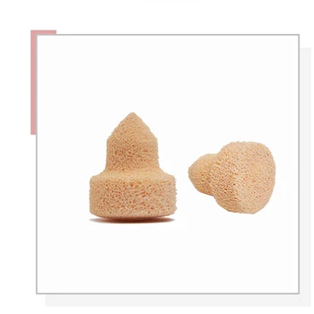 Praleisti Spalvingas 1pc Makiažas Kempine Kūginę Formos Kosmetikos Sluoksniuotos Grožio Belleza intymios Make Up Sponge Tool Smėlio Spalvos