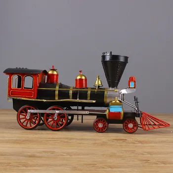 Diecast Metal Traukinio Modelio Automobilių Kaustytomis Geležies Derliaus Alavo Lokomotyvo Modelis Traukinio Automobilio Modelio, Kūrybos Dovana, Žaislai Vaikams, Suaugusiems