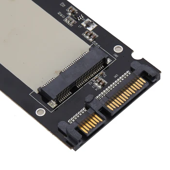Universalus mSATA Mini SSD 2,5 colio SATA 22-Pin Adapteris Keitiklis kortelę Windows2000/XP/7/8/10/Vista, Linux, Mac 10 OS Nauja