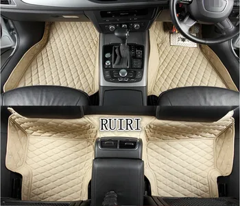 Geriausia kokybė! Custom specialių grindų kilimėliai Dešinėje pusėje Ford Mustang 2doors 2018-dėvėti, atsparus kilimai,Nemokamas pristatymas