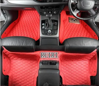 Geriausia kokybė! Custom specialių grindų kilimėliai Dešinėje pusėje Ford Mustang 2doors 2018-dėvėti, atsparus kilimai,Nemokamas pristatymas