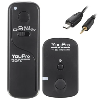 YouPro 2.4 G Bevielis Nuotolinio Valdymo Užrakto Siųstuvas, Imtuvas Sony A58 A7R A7 A7II A6000 VEIDRODINIAI Fotoaparatai