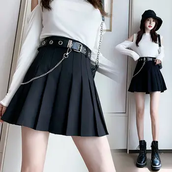 2021 M. Pavasarį, Vasarą, Plisuotos Kelnės Moterims Naujos Korėjos Preppy Stiliaus Aukšto Juosmens Kietas Mielas Saldus Šokio Studentų Mergaičių Uniformos D212