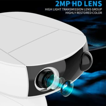 MOOL 1080P Saugumo Kameros WIFI Baterija Camera PTZ Greitis Belaidžių IP kamerų Pan Tilt 4XZoom IR Tinklo Priežiūros P2P CAM